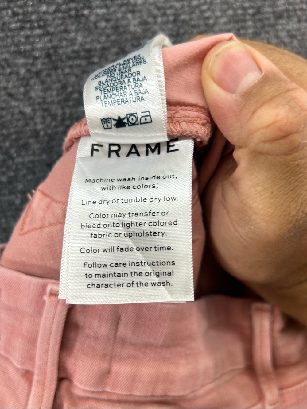 Frame Le Crop Mini Boot Jeans Size 25 Peony Pink High Rise Stretch Denim LCMB790 - Picture 9 of 15